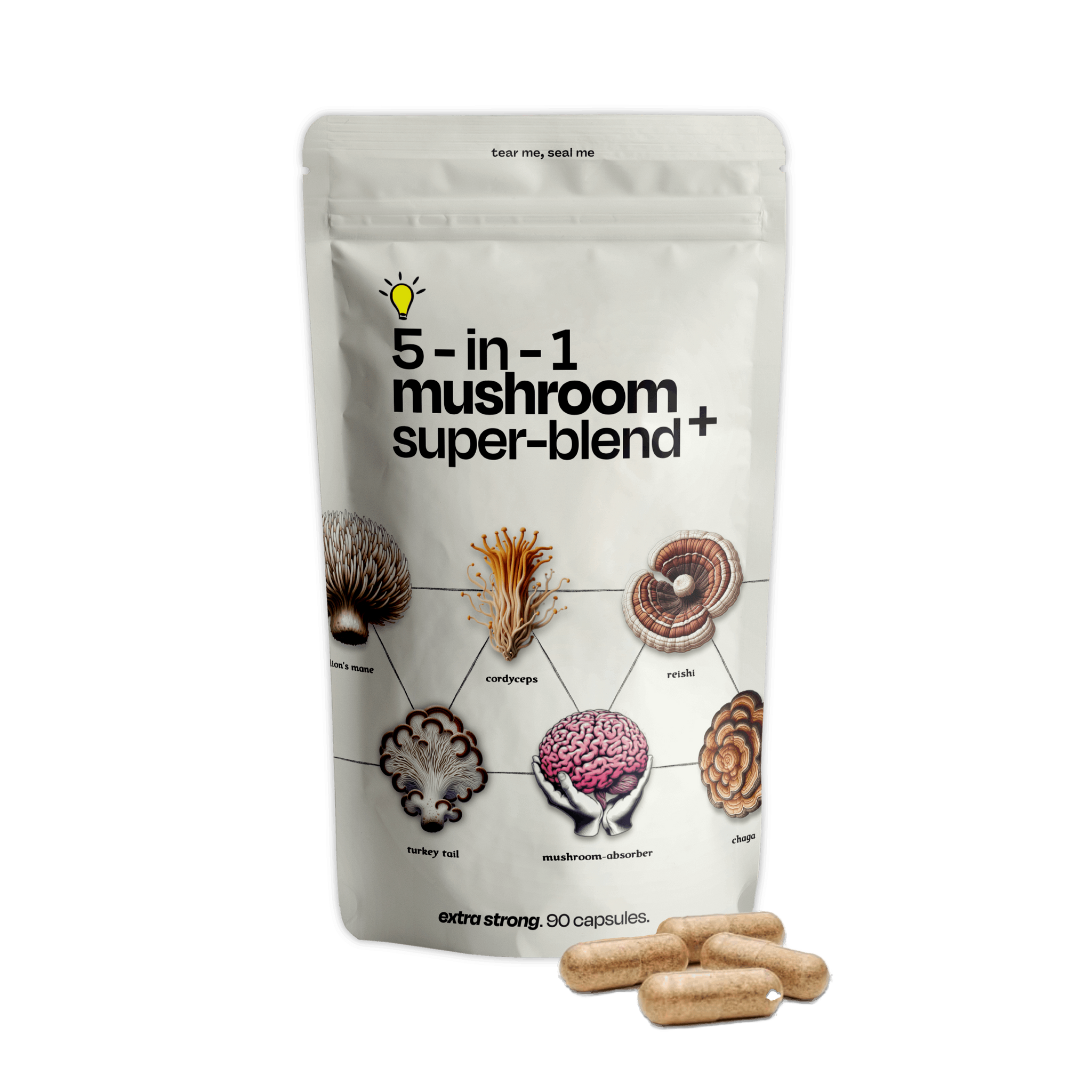 5-in-1 Mushroom Super Blend+